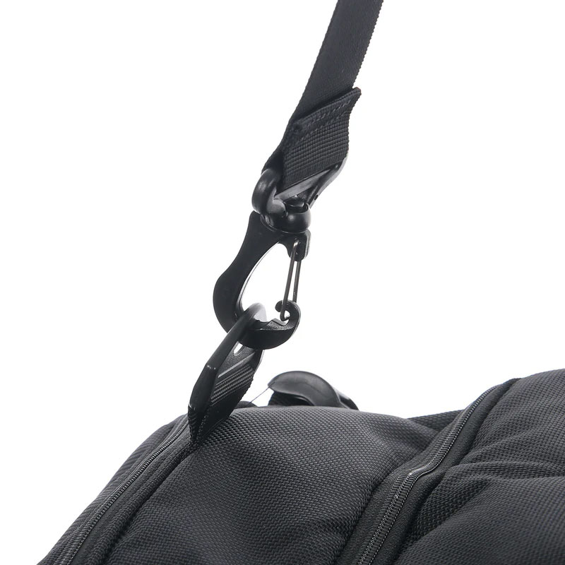 デスポルチ スポーツダッフルバッグ 約55L ブラック フットサル