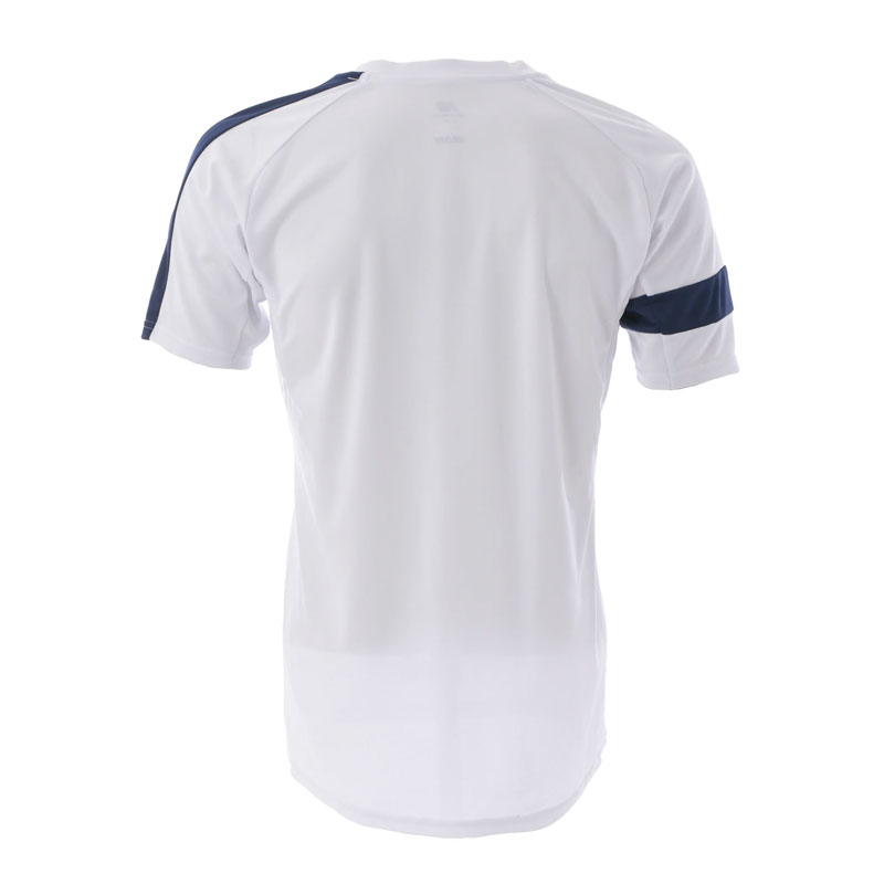 ニューバランス ジュニア ゲームシャツ ホワイト ネイビー サッカー