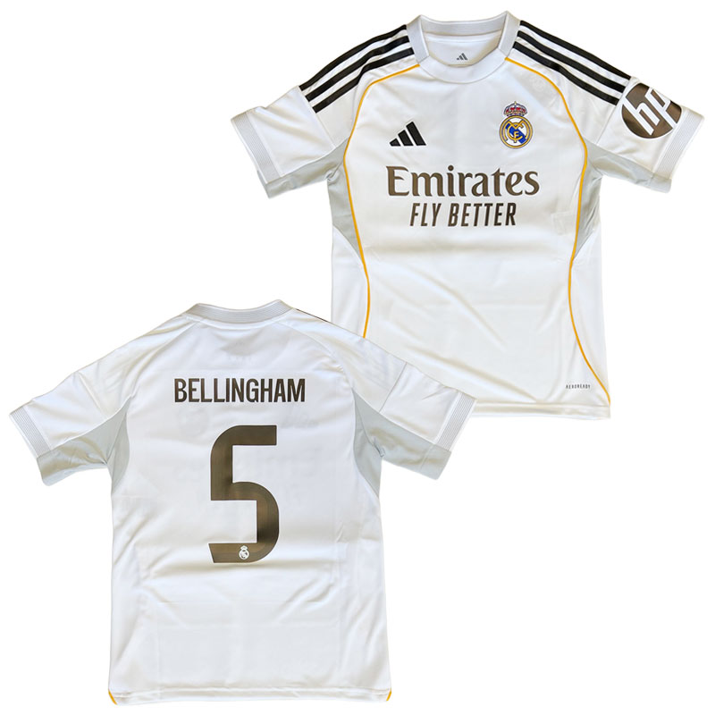 アディダス ジュニア レアル マドリード 25-26 ホーム レプリカ