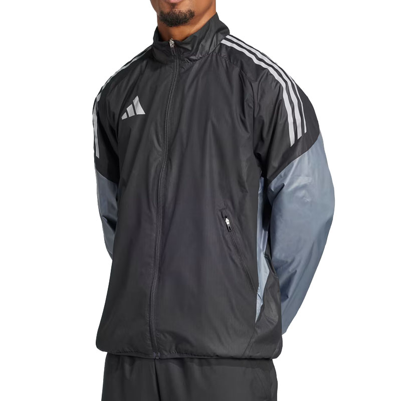 アディダス サッカー フットサル 53 ウインドジャケット ブラック