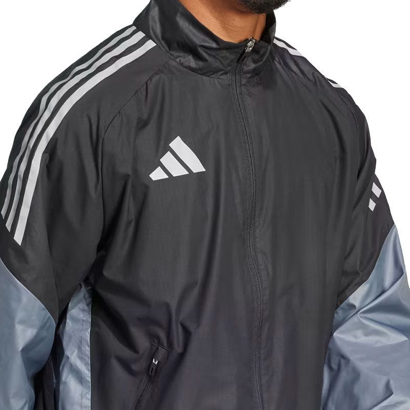アディダス サッカー フットサル 53 ウインドジャケット ブラック