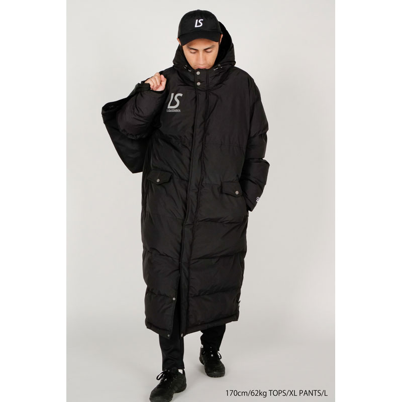 LUZeSOMBRA/ルースイソンブラ BENCH COAT ベンチコート ブラック