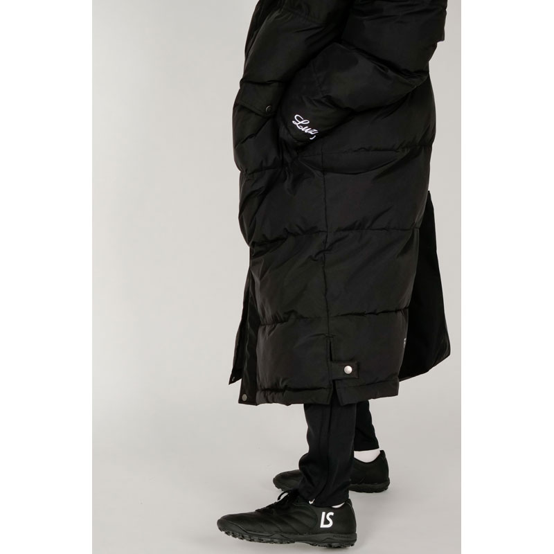 【美品】LuzeSOMBRA フード付きベンチコート　ブラック　サイズL ルースイソンブラ 【只今予約受付中!!】 【10月下旬頃入荷