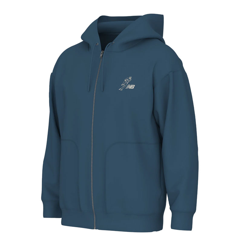 ニューバランス New Balance 大谷翔平 シグネチャーコレクション フレンチテリー フルジップフーディ パーカー 長袖 一般 大人 MT51739-DAL