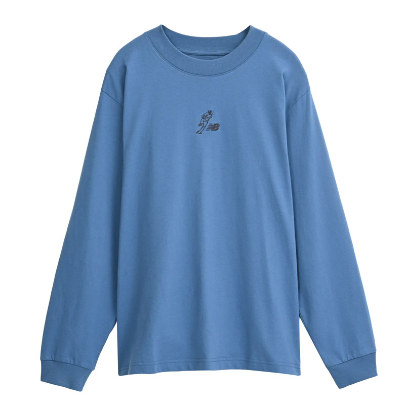 ニューバランス New Balance 大谷翔平 シグネチャーコレクション ヘビーウェイト コットンロングスリーブ Tシャツ 長袖 MT53738-DAL