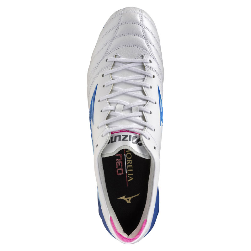 Mizuno Morelia サッカースパイク ターコイズ MIZUNO ミズノ モレリアネオ4 ベータ JAPAN(ホワイト×グリーン