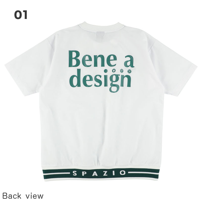 スパッツィオ サッカー フットサル 半袖ラインリブピステ トレーニング