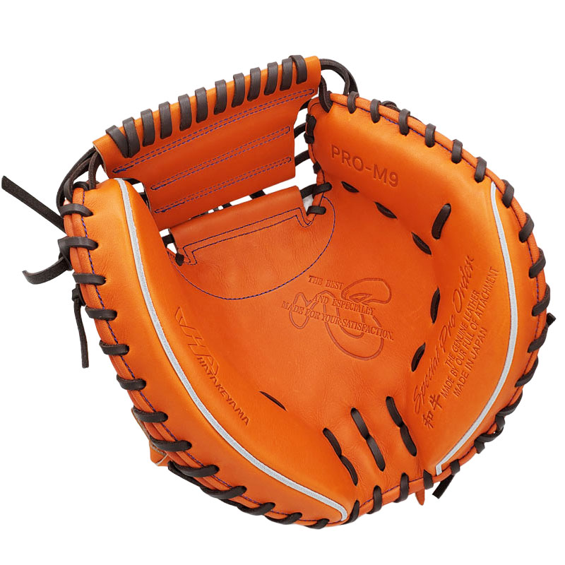 ハタケヤマ 硬式グラブ キャッチャーミット M9型 スポサクオリジナル ハタケヤマ 硬式グラブ キャッチャーミット M9型 スポサクオリジナル