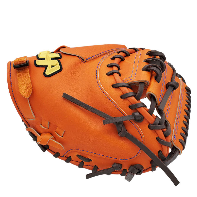 【硬式用】ハタケヤマ キャッチャーミット M9型 オレンジ ハタケヤマ 硬式グラブ キャッチャーミット M9型 スポサクオリジナル
