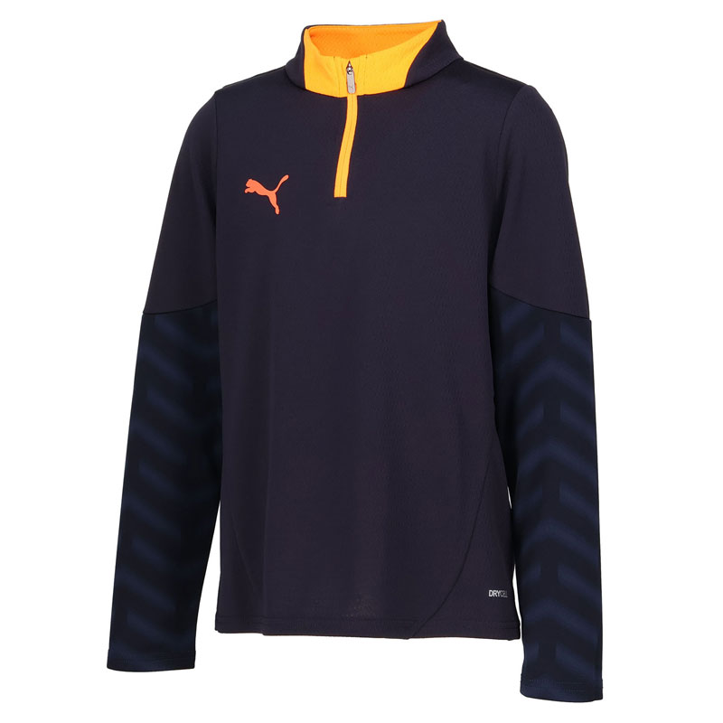 プーマ サッカー フットサル ジュニア INDIVICUP JR 1/4ジップトップ