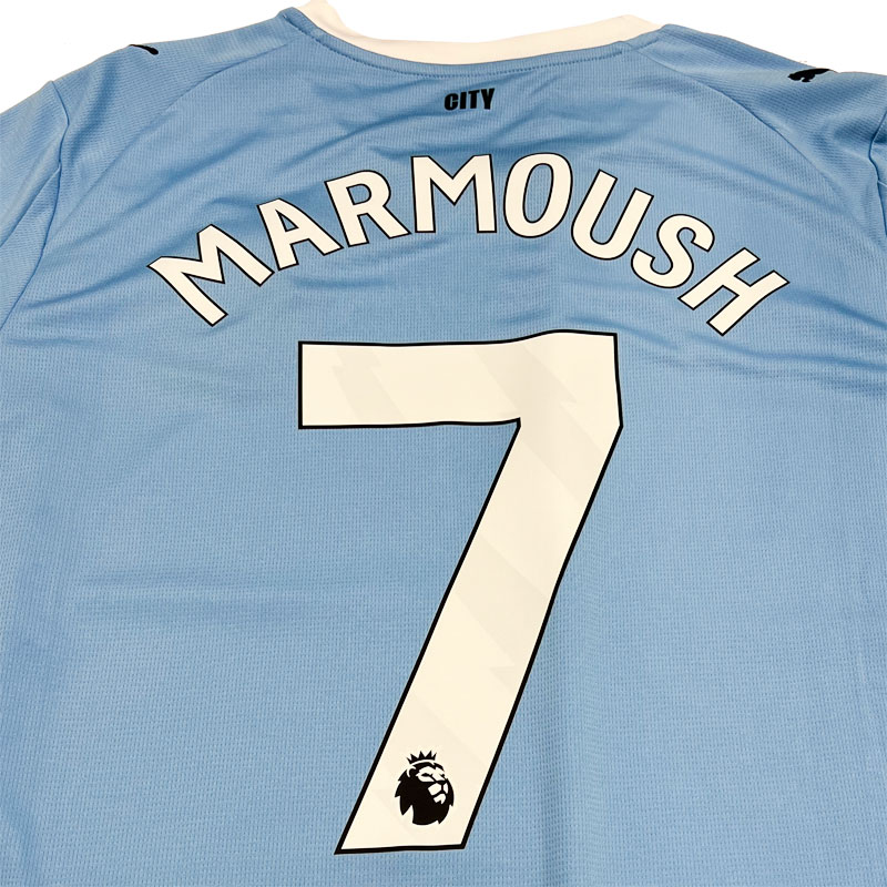 マンチェスターシティ25/26ホームユニフォームマルムシュ 背番号7 25-26 マンチェスターシティ No.7 マルムシュ】レプリカ