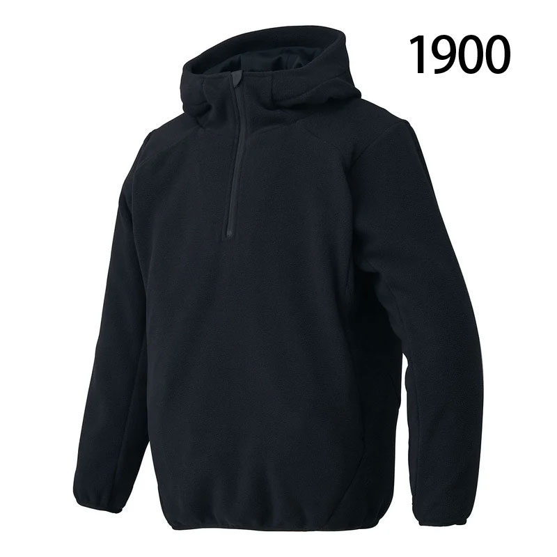 札幌大学　フリース ZETT ゼット フリースジャケット ハーフジップ フーディー