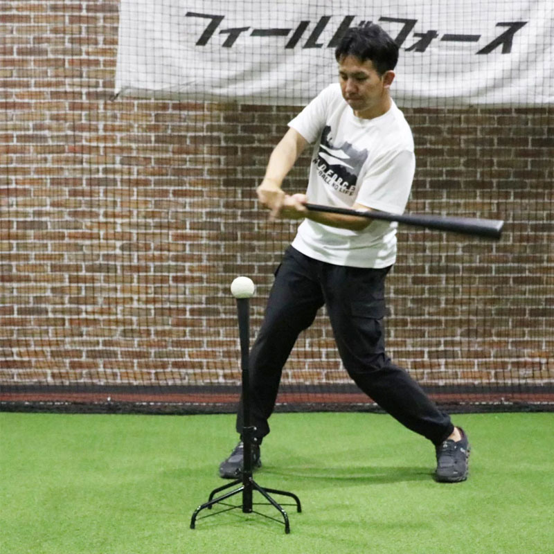 遥翔☆翔星パパ！ バッティングティースタンド、ネット 遥翔☆翔星パパ