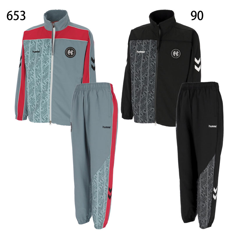 H.FC ウィンドパンツ　【hummel|ヒュンメル】サッカーフットサルウェアーhaw2189p ヒュンメル H.FC ウィンドジャケット パンツ 上下セット サッカー