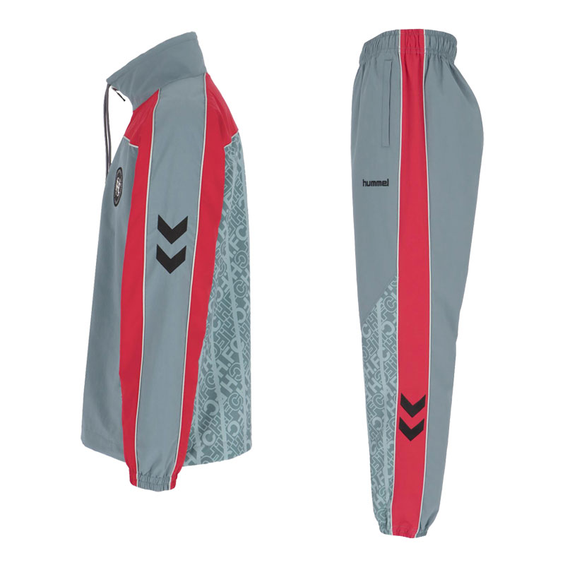 ヒュンメル H.FC ウィンドジャケット パンツ 上下セット サッカー