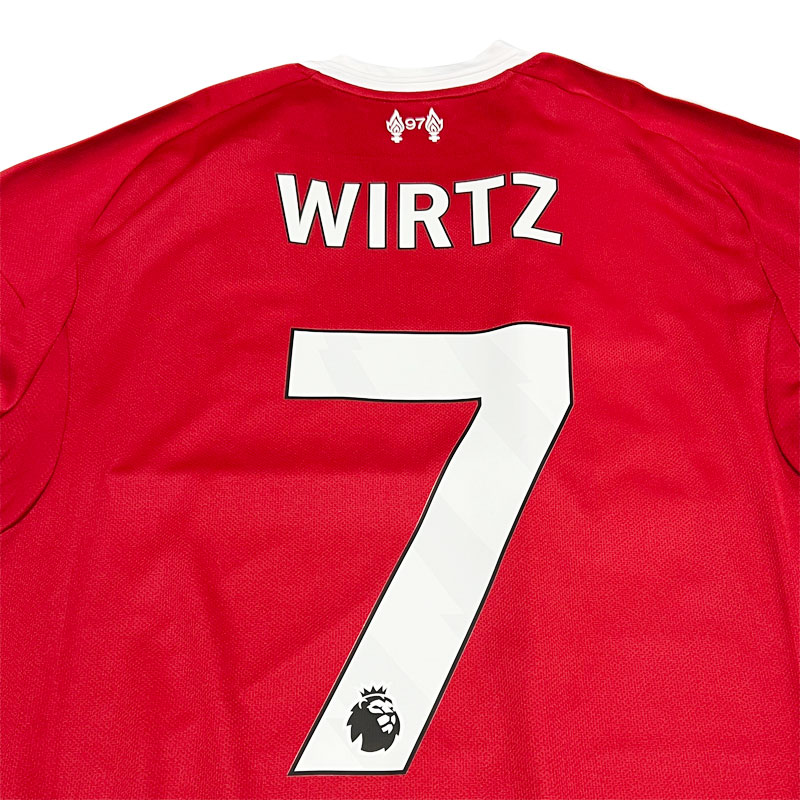 あ*う様 リヴァプール ヴィルツ ユニフォーム ♯7 リバプール 25-26 アウェイ 半袖 ユニフォーム No.7 ヴィルツ