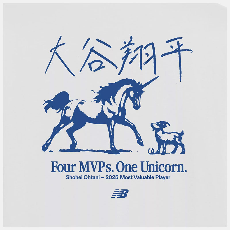 ニューバランス New Balance 大谷翔平 Shohei Ohtani Unicorn T-Shirt