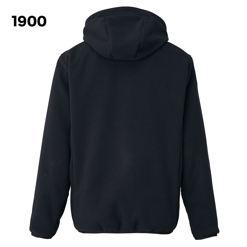 ゼット ZETT フリースジャケット フルジップフーディー 秋冬