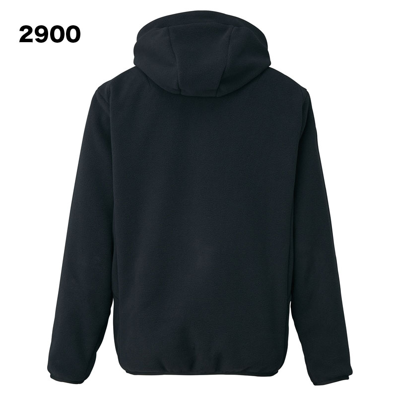 ゼット ZETT フリースジャケット フルジップフーディー 秋冬