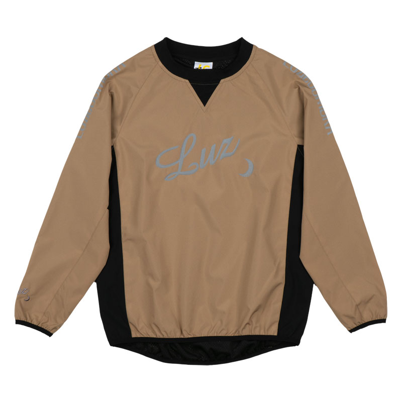 LUZeSOMBRA/ルースイソンブラ STRETCH TAFTA MESH PULLOVER TOP
