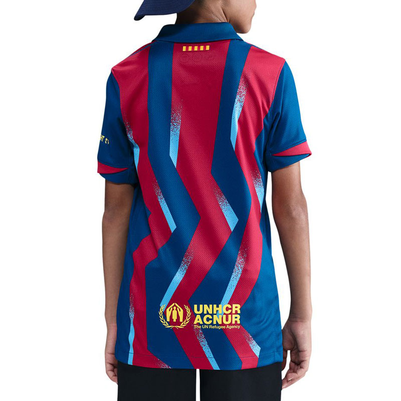 ナイキ ジュニア FC バルセロナ FCB 25-26 スタジアム 4th ジムブルー