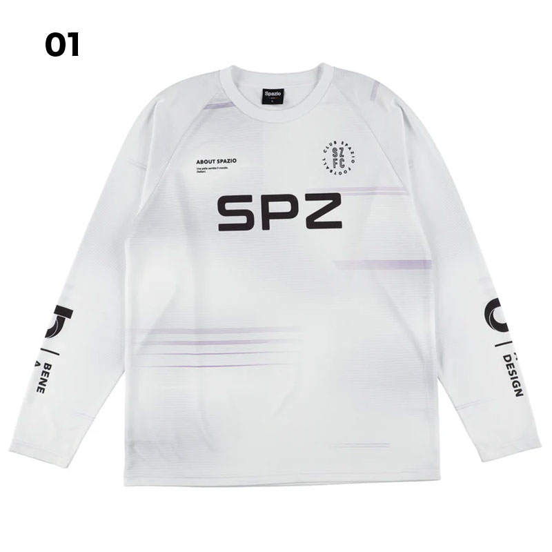 スパッツィオ サッカー フットサル ブラードライン ロンプラ 長袖