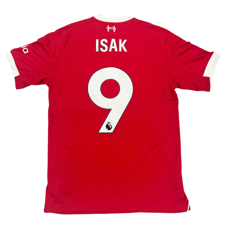 リヴァプール 9 番イサク ユニフォーム リヴァプール 25-26 ホーム レプリカユニフォーム 大人 9番 イサク