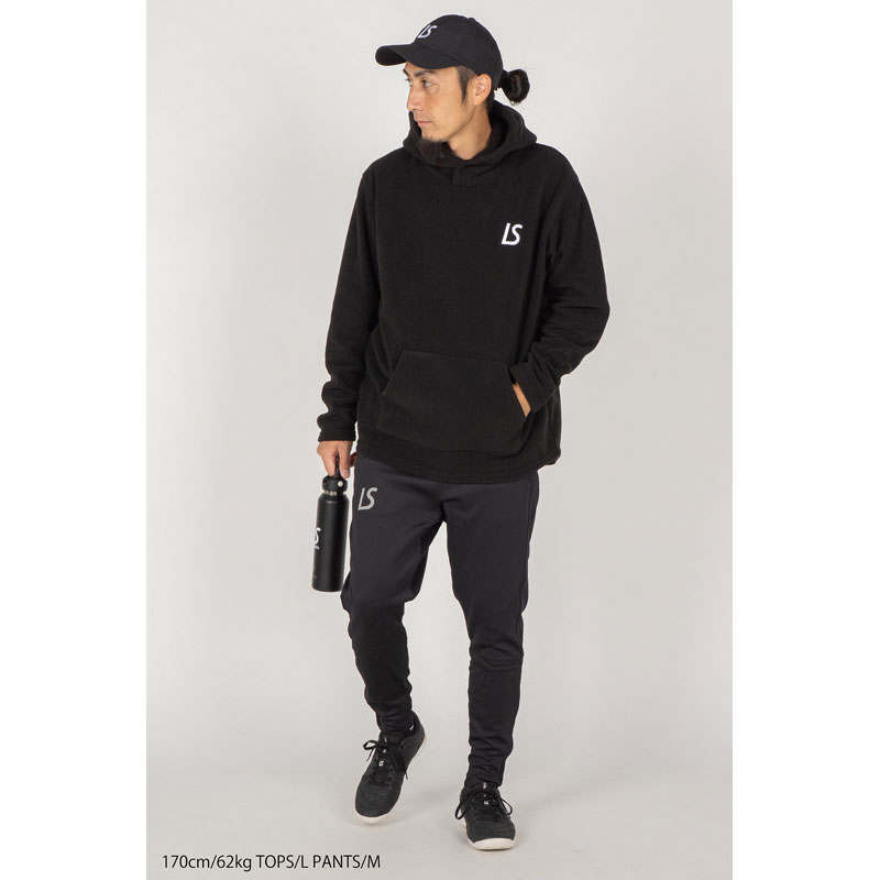 LUZeSOMBRA/ルースイソンブラ LZSB FLEECE PARKA ブラック サッカー