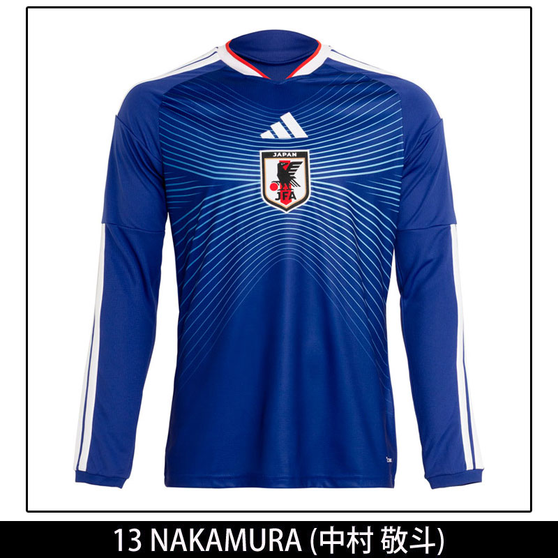 アディダス 2026 サッカー日本代表 ホーム レプリカ ユニフォーム LS