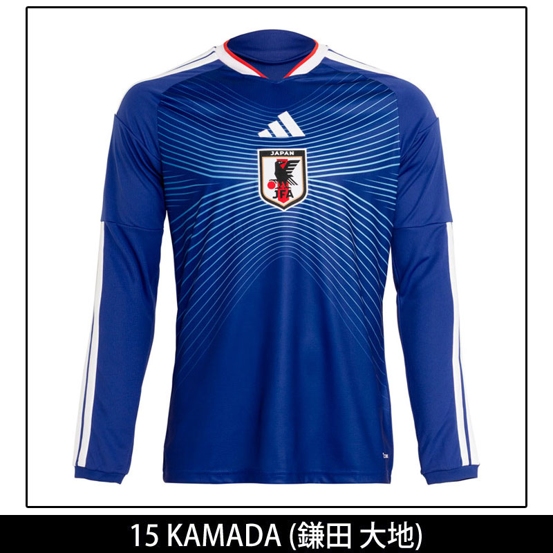 アディダス 2026 サッカー日本代表 ホーム レプリカ ユニフォーム LS