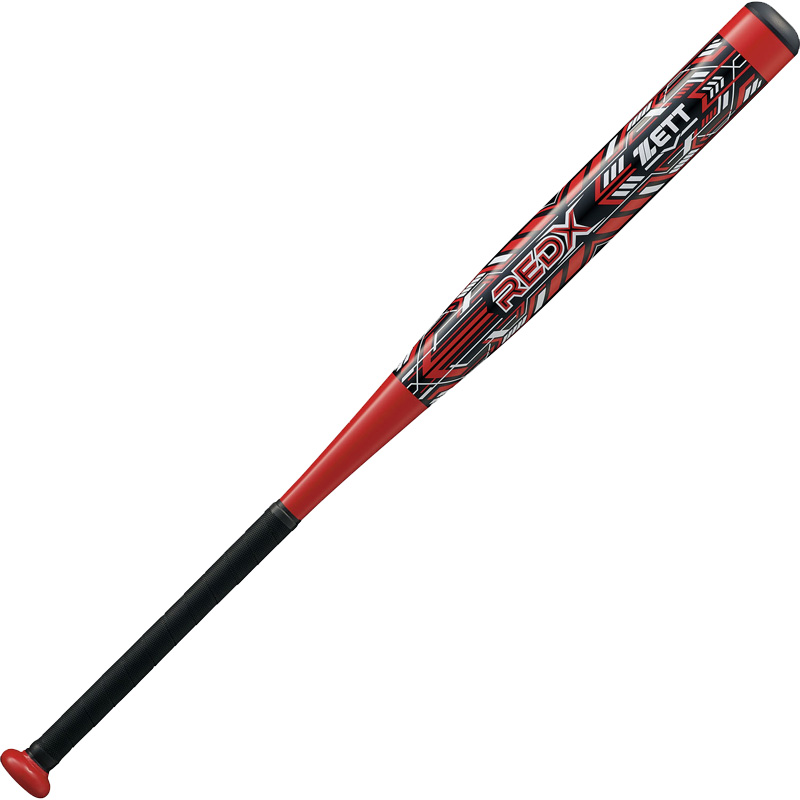 ZETT ゼット ソフト 3号 金属製バット RED-X 軽量 ソフトボール