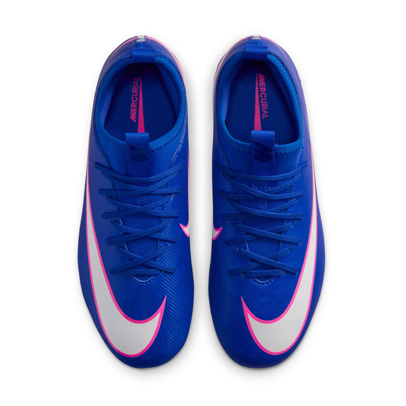 ナイキ ジュニア ズーム ヴェイパー 16 アカデミー HG ブルー サッカー