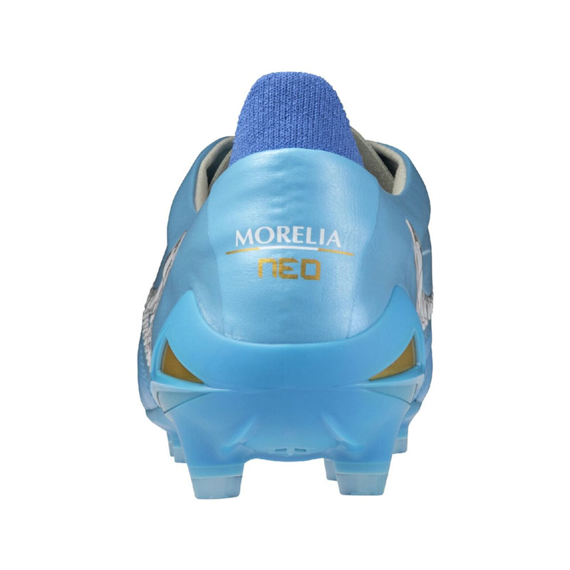 ミズノ モレリア NEO 4 JAPAN ブルー サッカー スパイク 土 人工芝