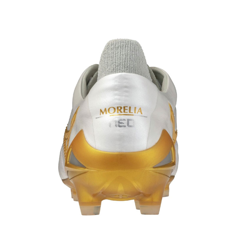 Rさん専用。モレリア IN （ホワイト×ゴールド） 25.5 新品 MIZUNO（ミズノ） モレリア サラ JAPAN TF スーパーホワイトパール