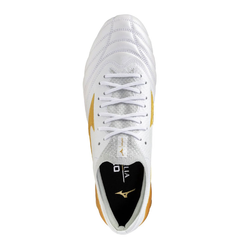 ミズノ モレリア NEO 4 β JAPAN ホワイト ゴールド サッカースパイク