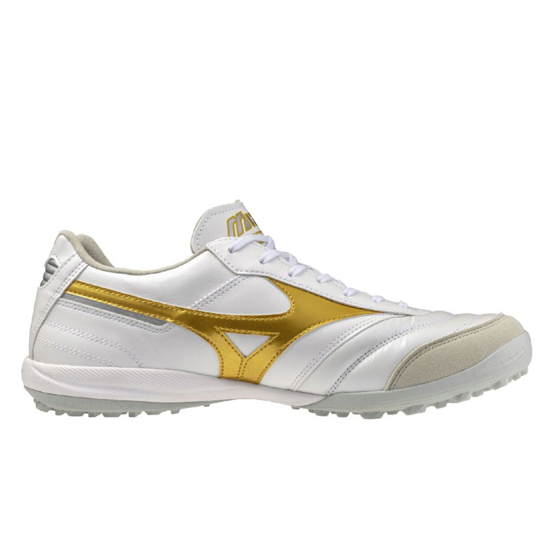 ミズノ モレリア SALA ELITE TF ホワイト ゴールド フットサル