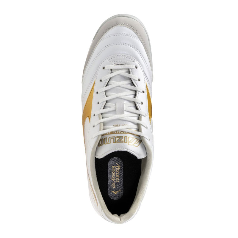 ミズノ モレリア SALA PRO TF ホワイト ゴールド フットサル サッカー