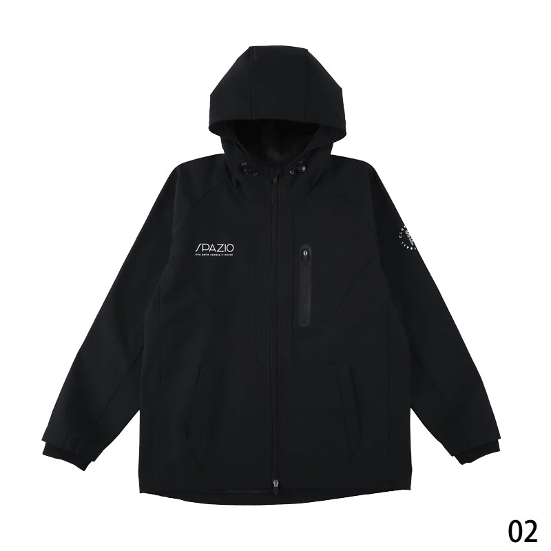 スパッツィオ テクニカルラインジップパーカー サッカー フットサル