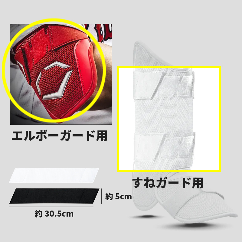 EVOSHIELD/エボシールド 取り替え用ストラップ 2.0インチ WTV62JP用