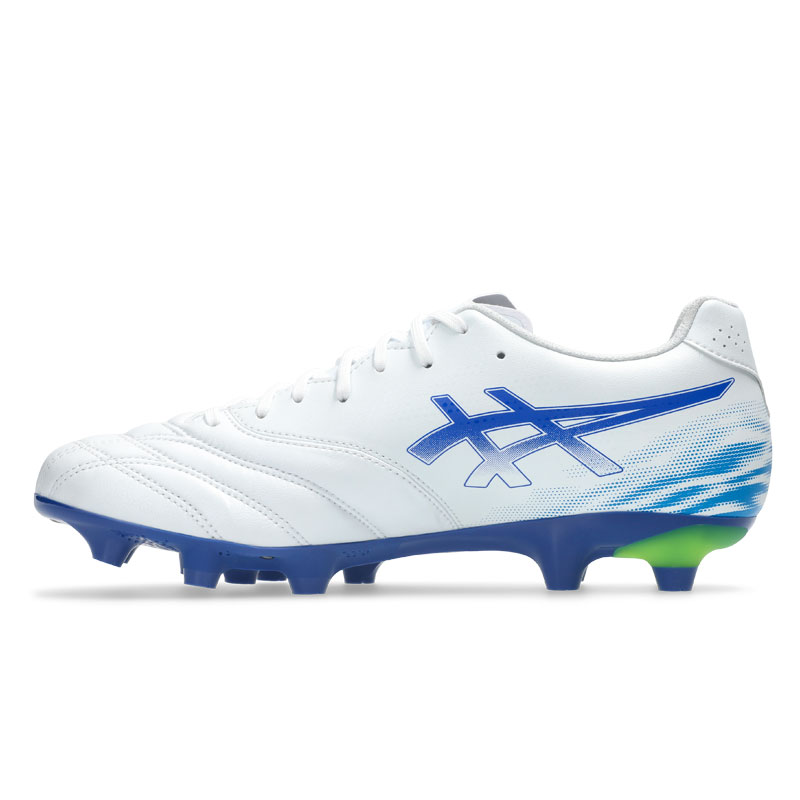 アシックス DSライト PRO WIDE ホワイト ブルー サッカースパイク 土