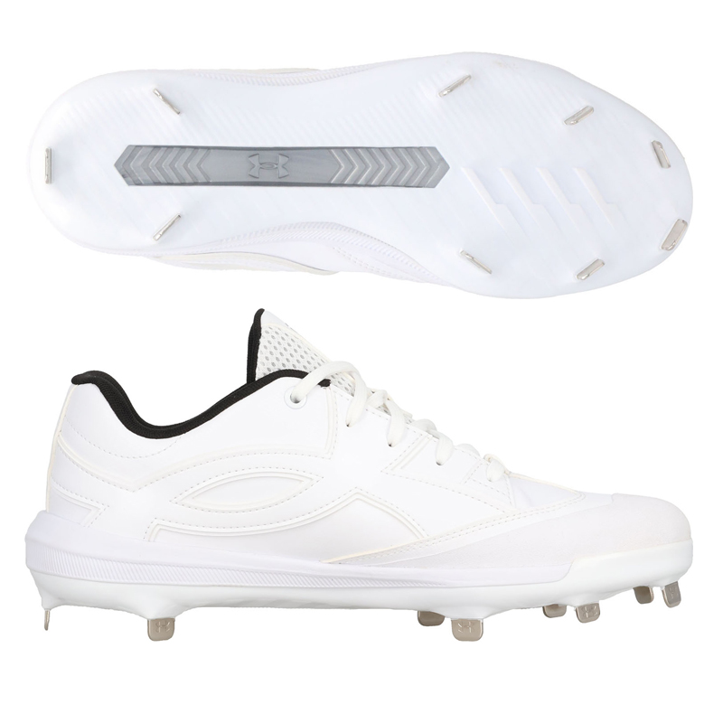 Under Armour スパイク 28cm ホワイト 2nd) アンダーアーマー白スパイク（高校野球対応）入荷 | 新着