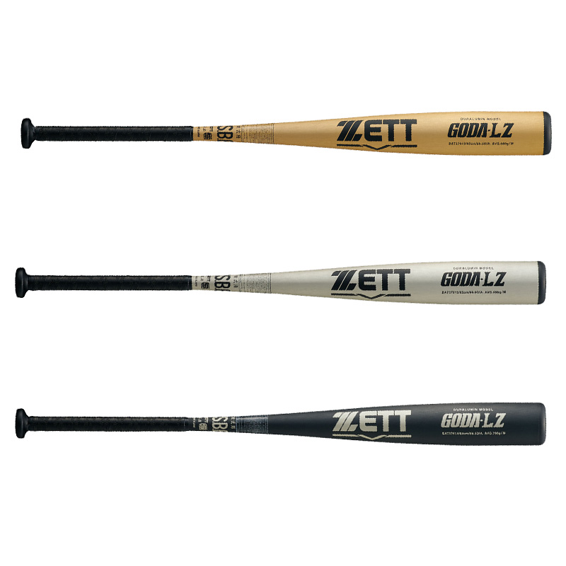 ZETT ゼット 軟式バット 金属製 GODA-LZ ゴーダ ミドルバランス