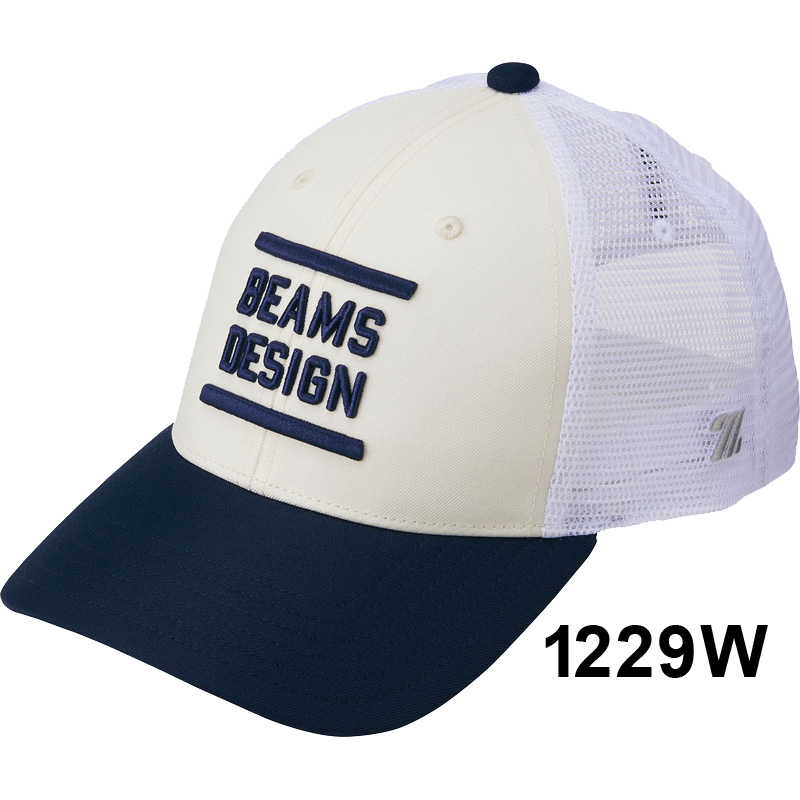 ZETT ゼット 限定 BEAMS DESIGN ベースボール キャップ ラウンド
