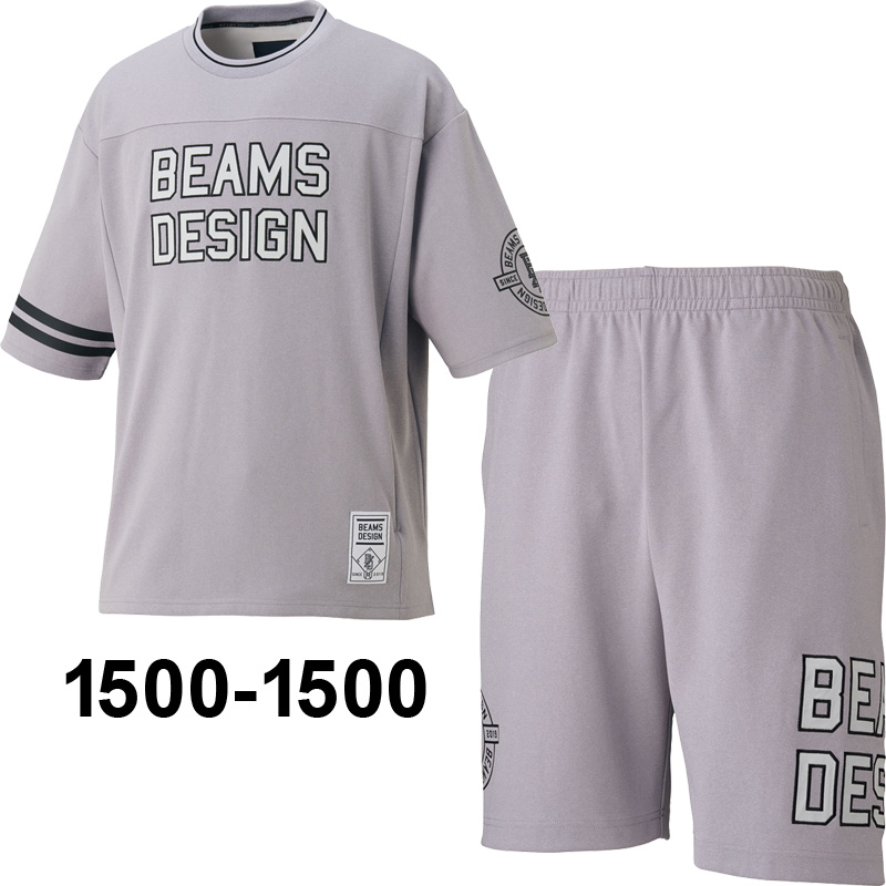 ZETT ゼット 限定 BEAMS DESIGN 半袖スウェット＆パンツ 上下