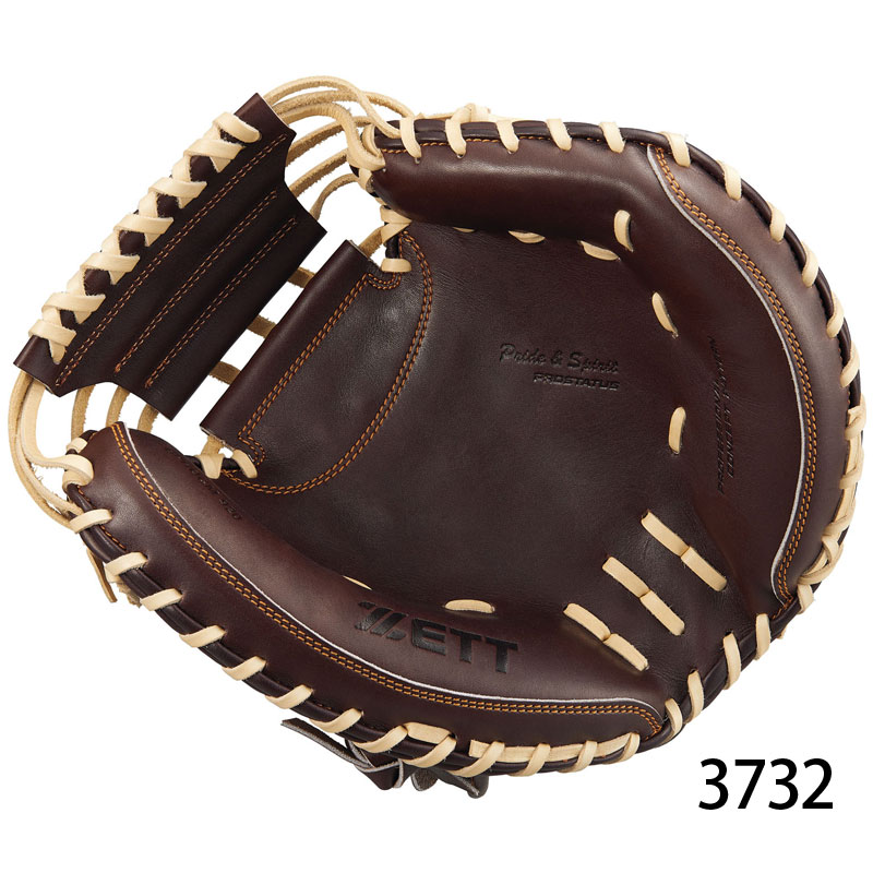 S*様 ZETT PRO STATUS 硬式グローブ 茶色 レザー 二遊間用 硬式野球内