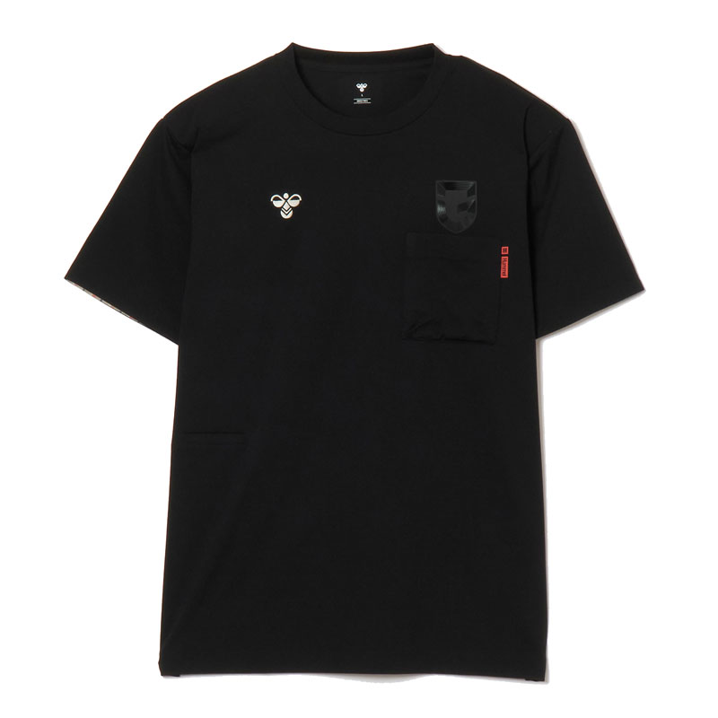ヒュンメル ガンバ大阪 半袖 Tシャツ ブラック サッカー ウェア