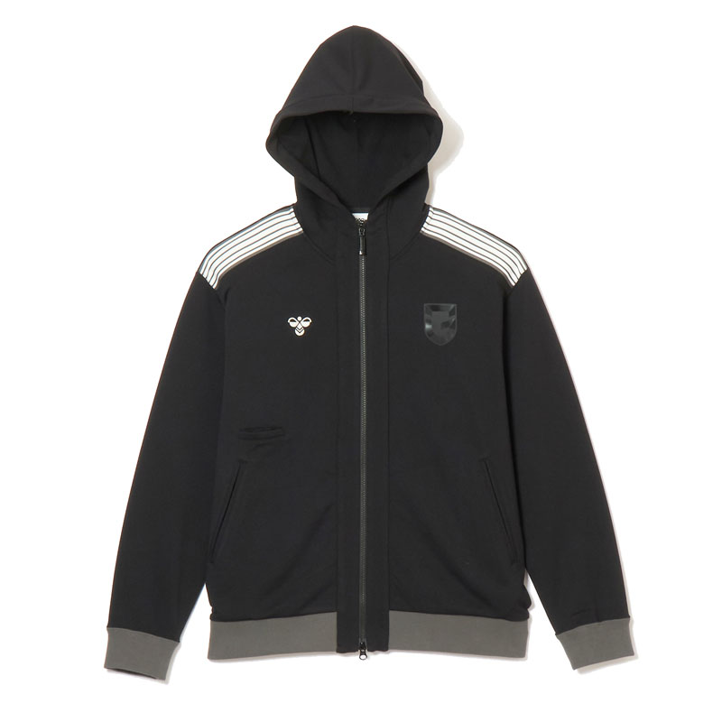 ヒュンメル ガンバ大阪 スウェットフルジップジャケット ブラック