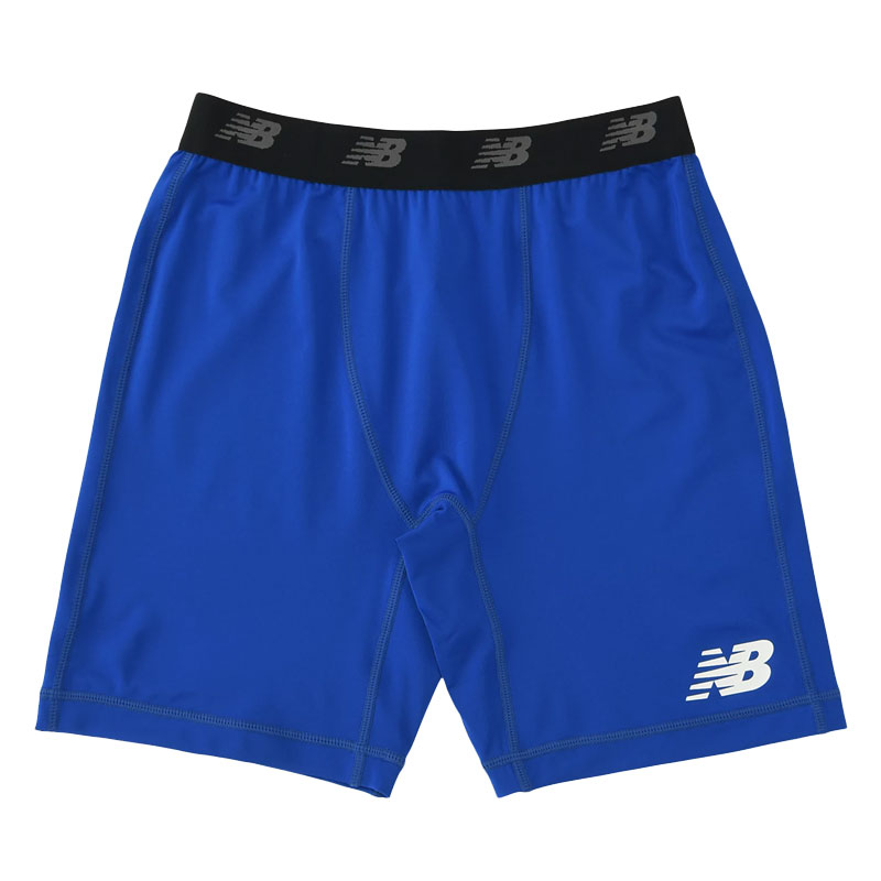 ニューバランス ストレッチインナーパンツ ショート丈 ロイヤルブルー JMPF7382-RYB