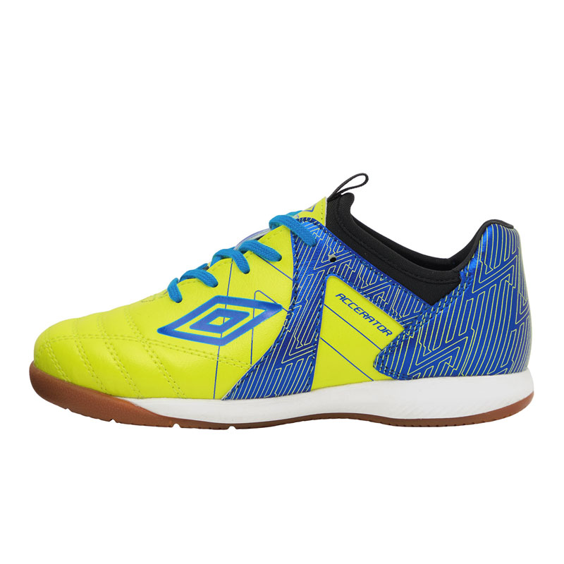 アンブロ アクセレイター TR JR WIDE IN イエロー ブルー サッカー