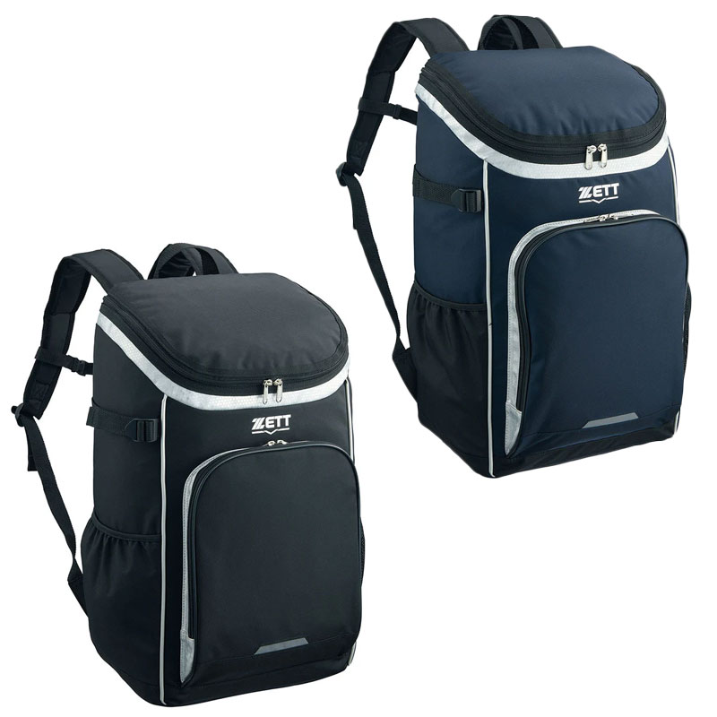 ＺＥＴＴ ゼット チームデイパック 約43L バックパック バット収納可能 バッグ 26SS 野球 再帰反射パーツ付き 部活 チーム 一般 大人 BA1505